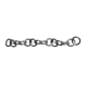 Action Chains, 6 oz. Round Link, Nickel Plated