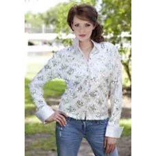 Sterling White Western Show Blouse